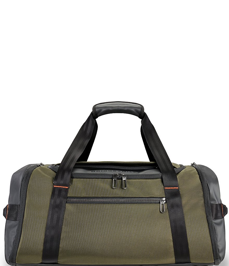 Большая дорожная спортивная сумка Briggs & Riley ZDX, зеленый спортивная сумка выходного дня zdx cargo briggs