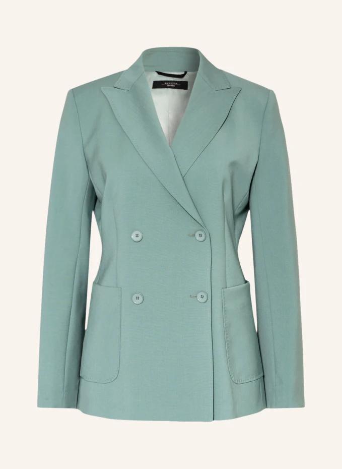 

Блейзер нервосо Weekend Maxmara, зеленый