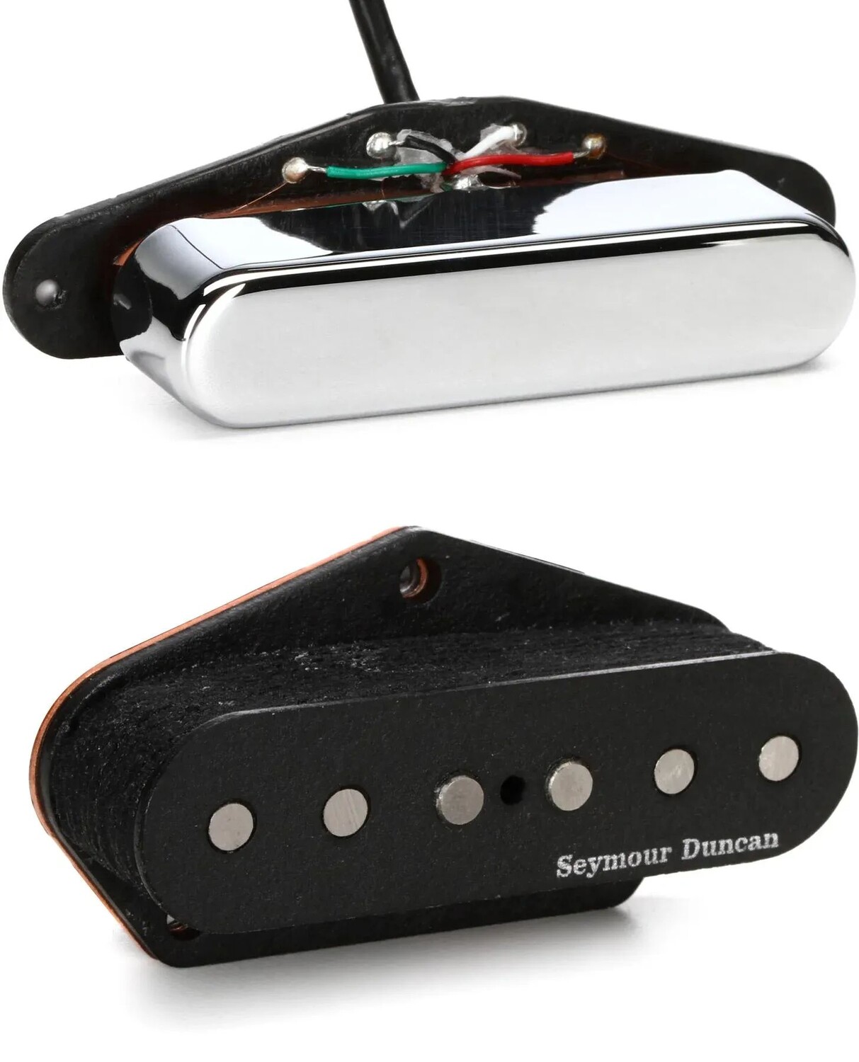 

Набор из двух звукоснимателей Seymour Duncan Vintage Stack Tele Single Coil с шумоподавлением - черный