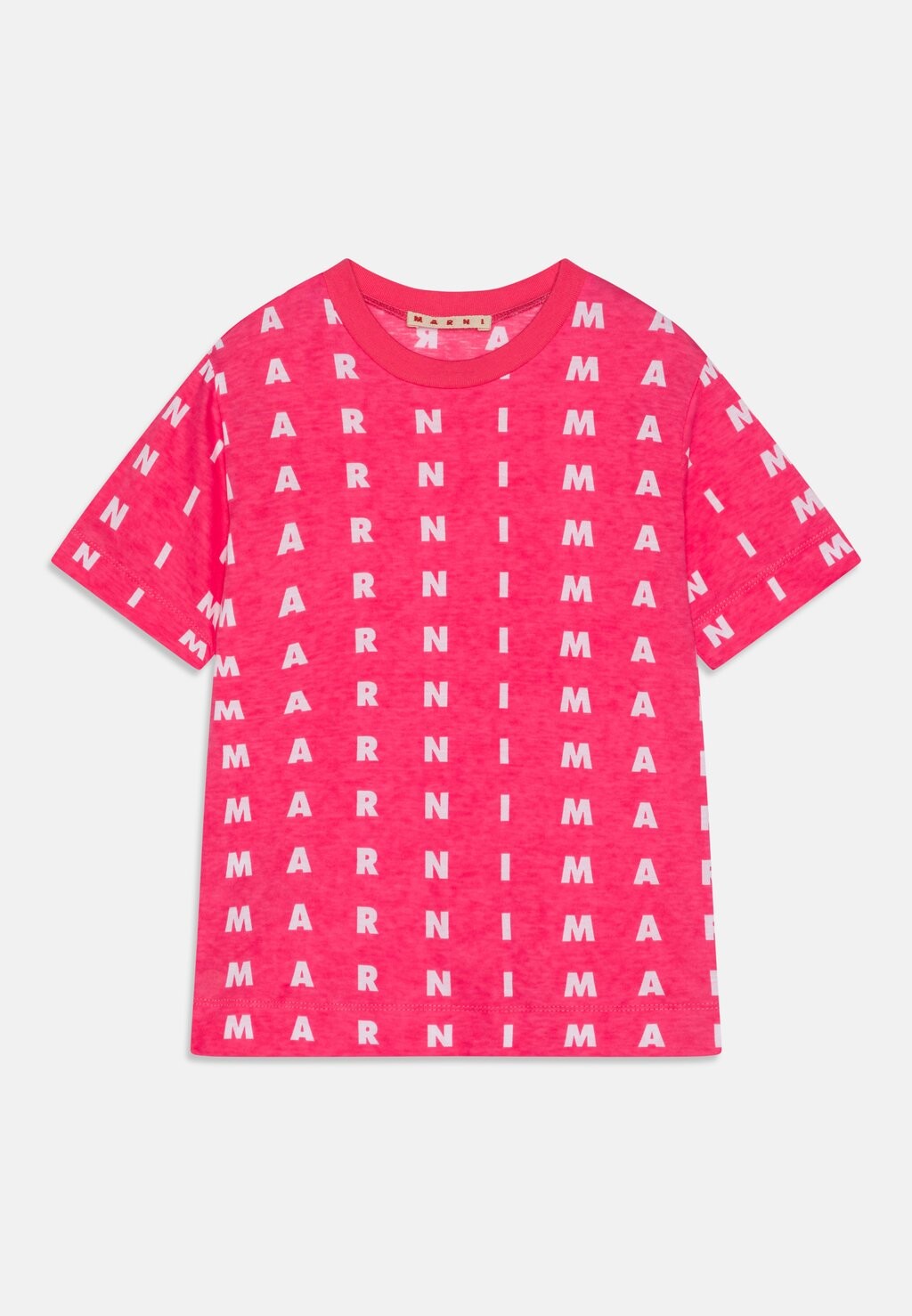 

Футболка с принтом UNISEX Marni, цвет bright fuxya