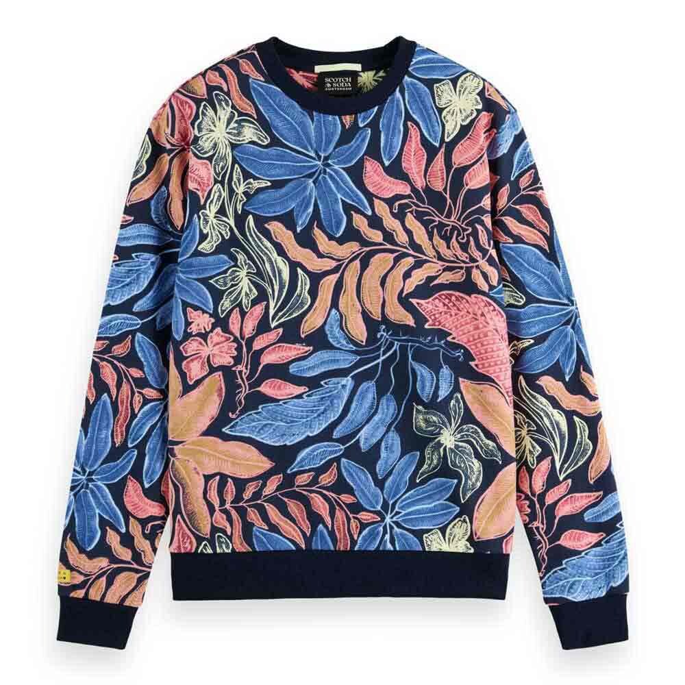 

Толстовка Scotch & Soda Big Aop, разноцветный