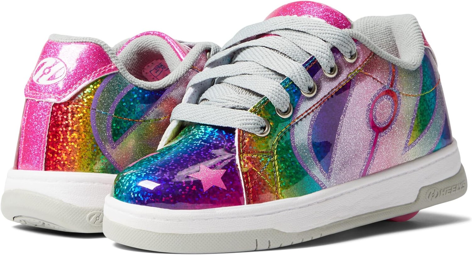 

Кроссовки Split Heelys, цвет Rainbow/Silver/Hot Pink