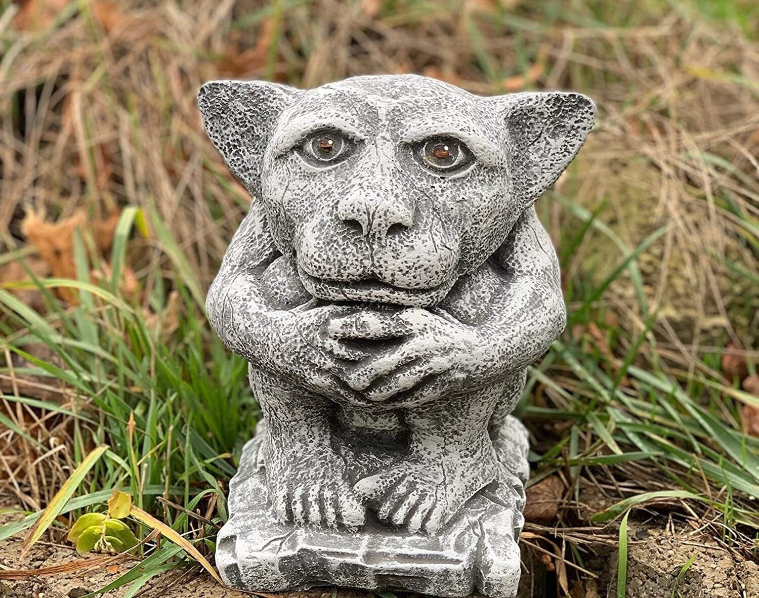 

Stoneandstyle каменная фигура горгулья дом эльф литой камень морозостойкий