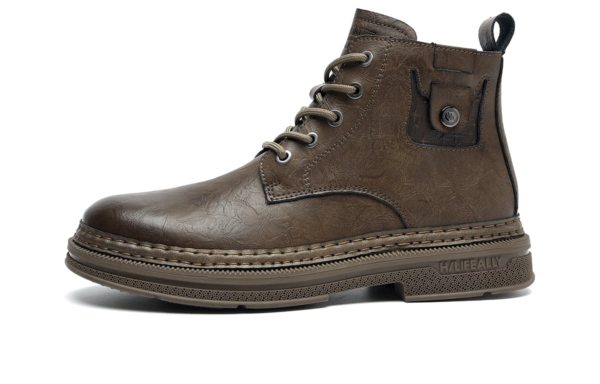 

Мужские ботинки Cahhrrn X Martin Boot Men Beige Hla