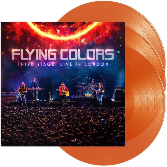 Виниловая пластинка Flying Colors - Third Stage Live In London (оранжевый винил)