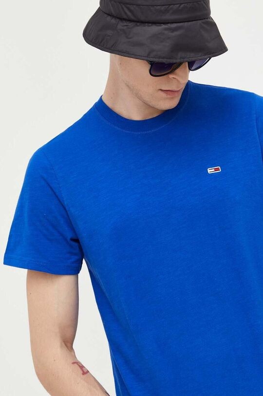 

Хлопковая футболка Tommy Jeans, синий