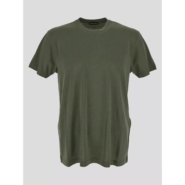 

Футболка cotton blend t-shirt Tom Ford, коричневый