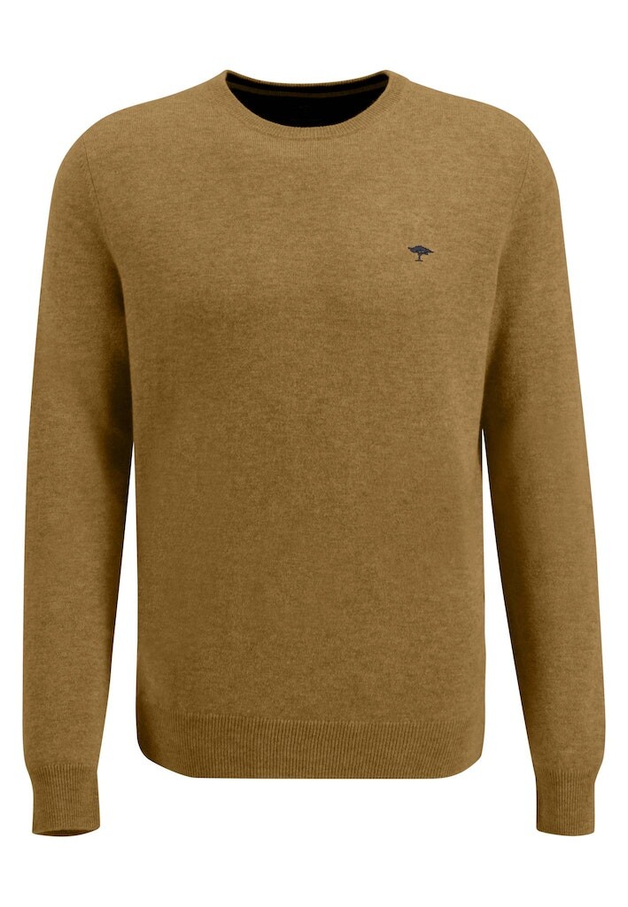 

Пуловер FYNCH HATTON O Neck, Merino Cashmere, коричневый