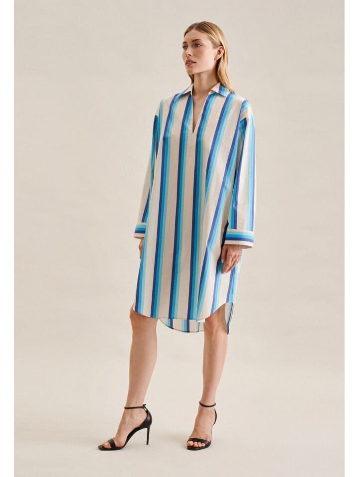 

Длинное платье Seidensticker Oversized, бирюзовый