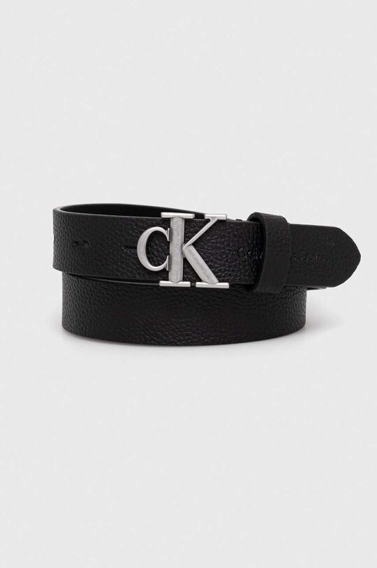 

Кожаный ремень Calvin Klein Jeans, черный