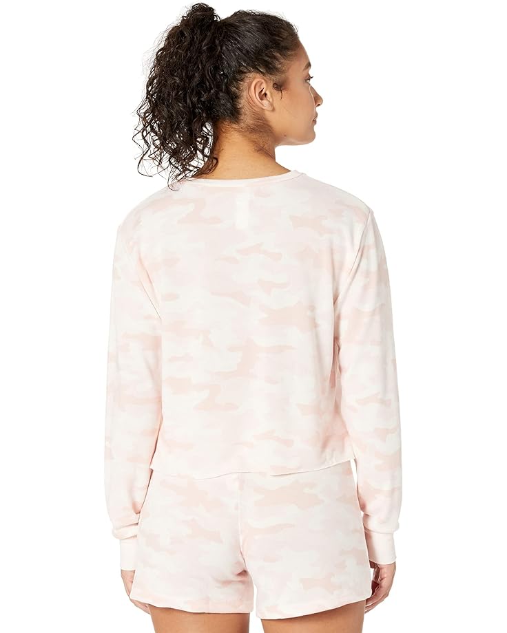 Пижамный комплект Catherine Malandrino Pullover & Short Lounge Set, цвет Heavenly Pink пижамный комплект catherine malandrino pullover