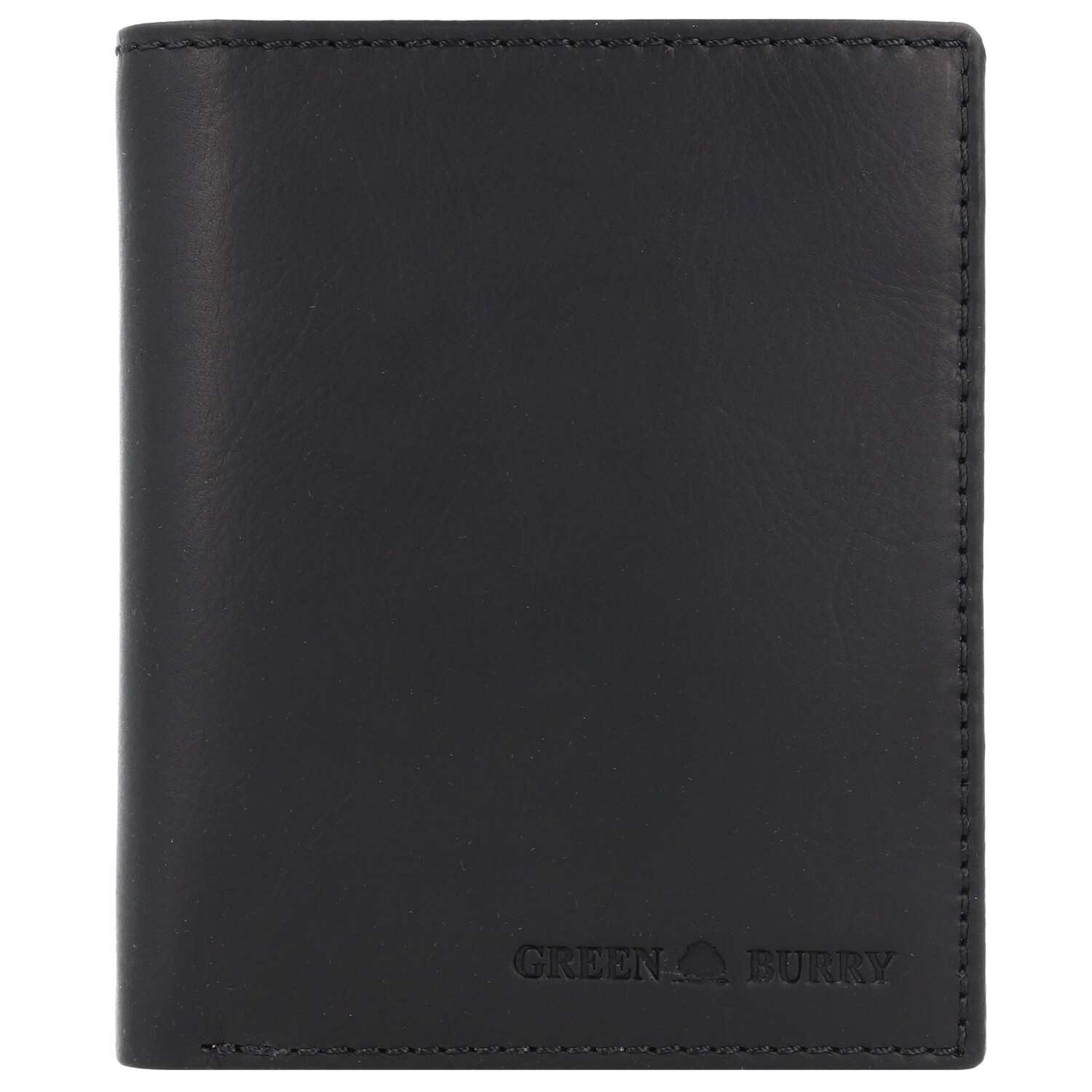

Кошелек Greenburry Pure Black RFID Schutz Leder 10.5 см, черный