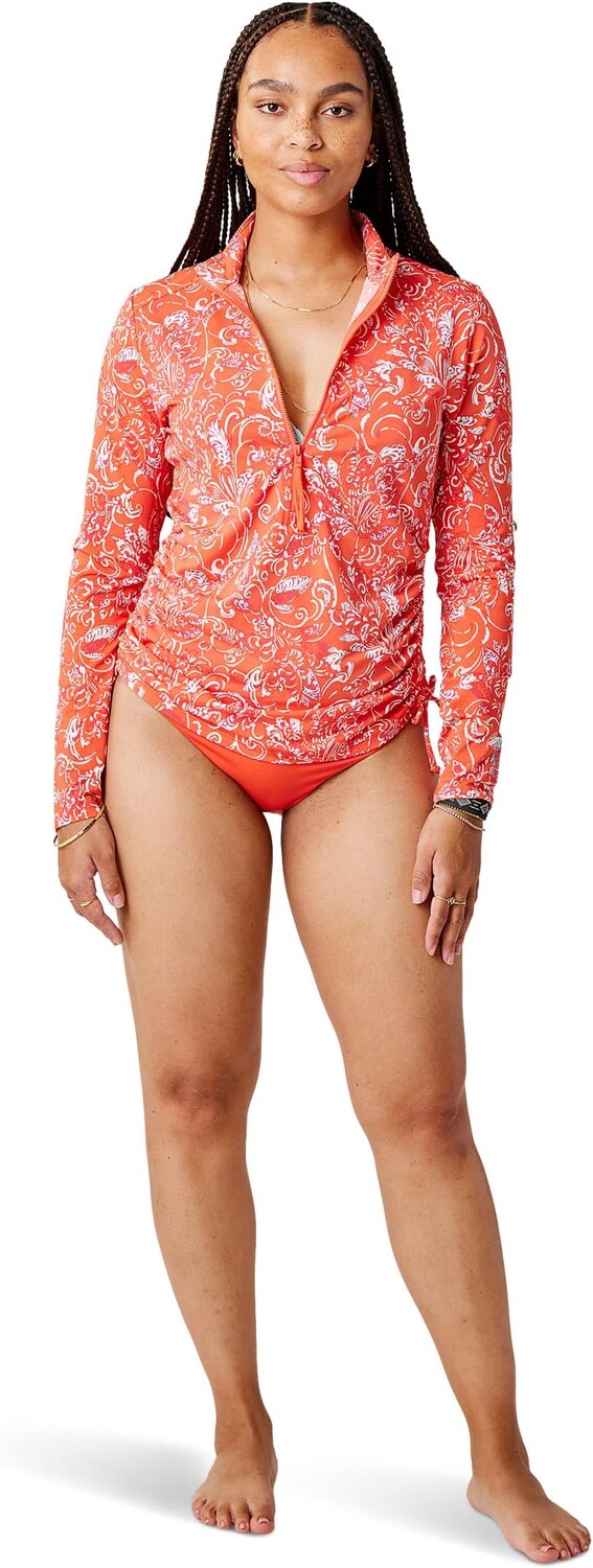 

Купальник Carve Designs Cruz Rashguard, цвет Lisbon