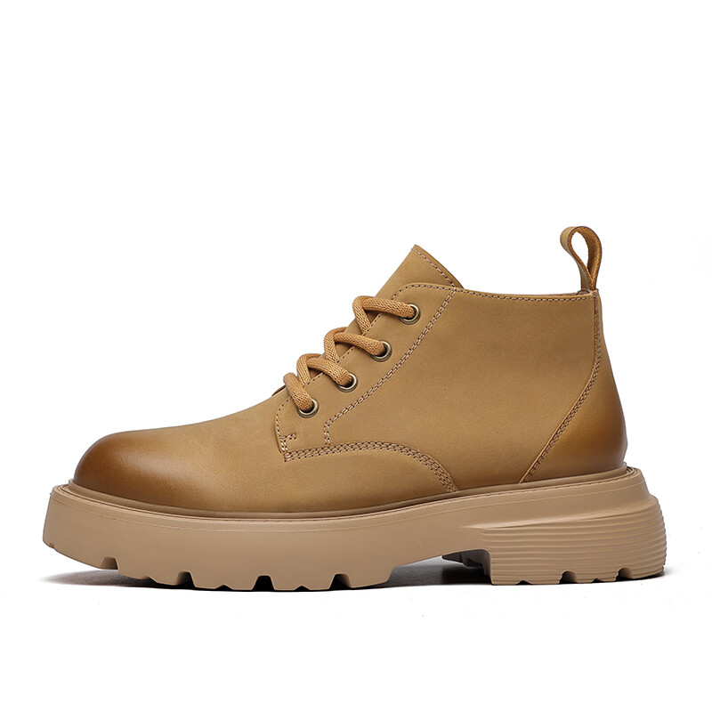 

Мужские ботинки Cahhrrn X Martin Boot Men Beige Luogoks