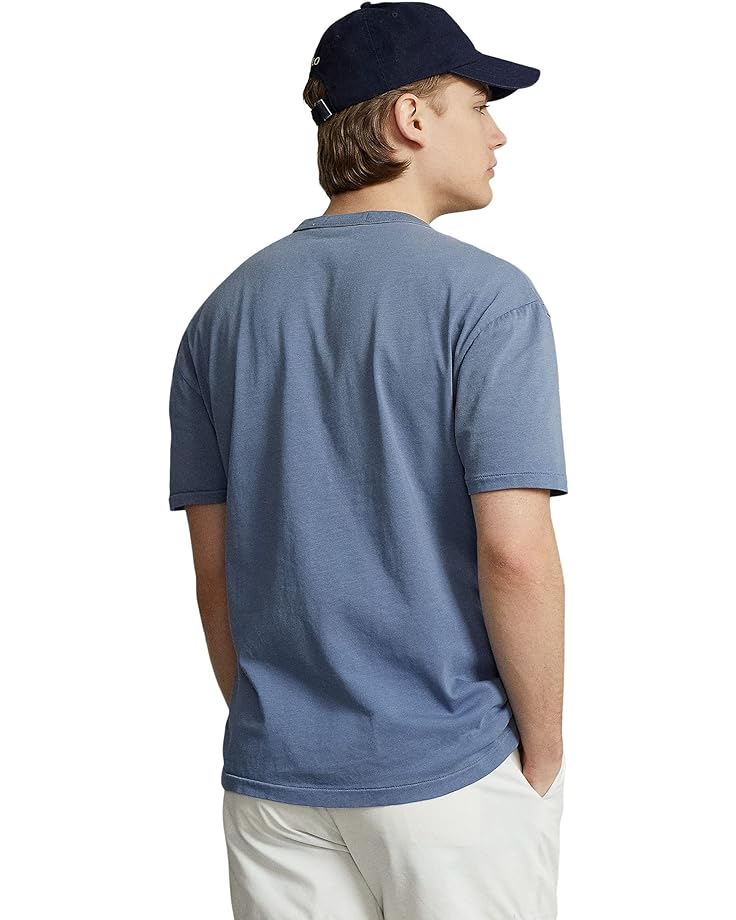 Футболка Polo Ralph Lauren Classic Fit Jersey Graphic T-Shirt, цвет Capri Blue