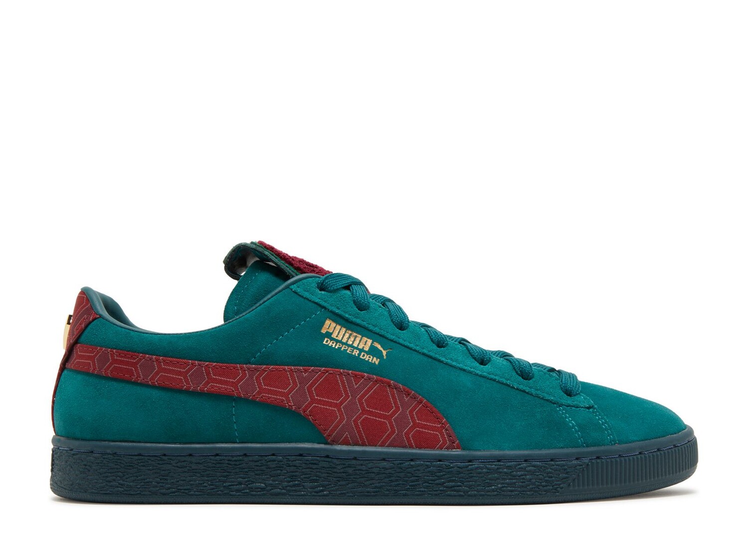 

Кроссовки Puma Dapper Dan X Suede 'Jacquard Print - Varsity Green', зеленый