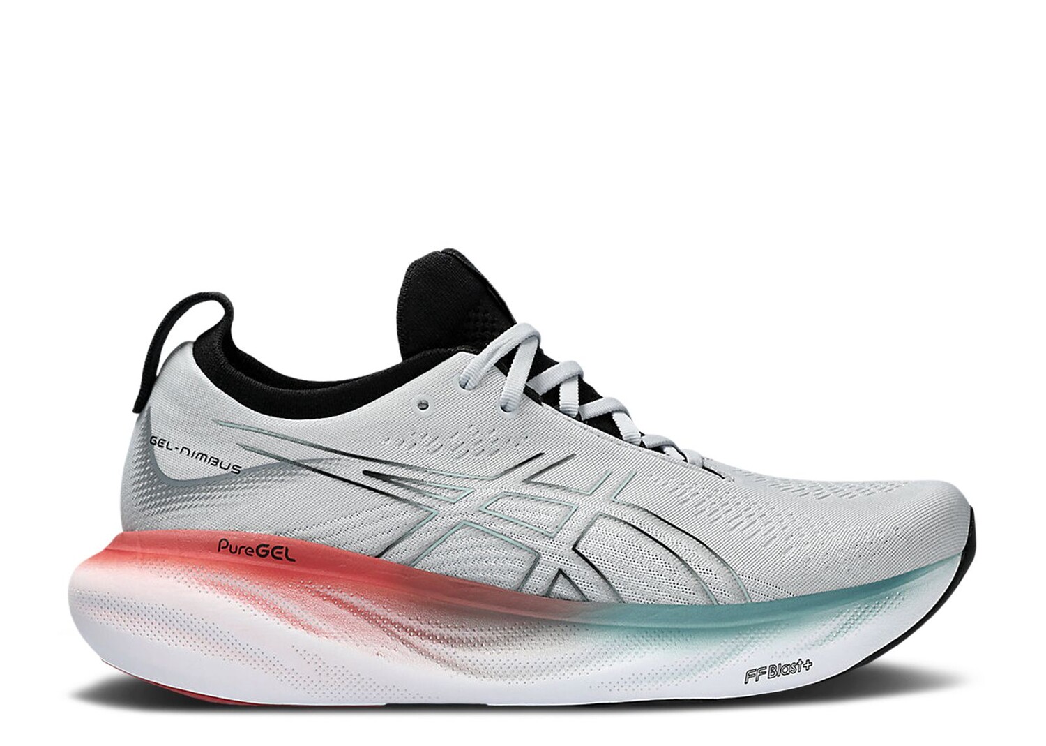 

Кроссовки ASICS Gel Nimbus 25 'Piedmont Grey Foggy Teal', серый