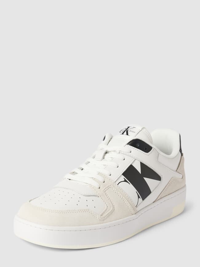 

Кроссовки с лейблом модель "BASKET" Calvin Klein Jeans, белый