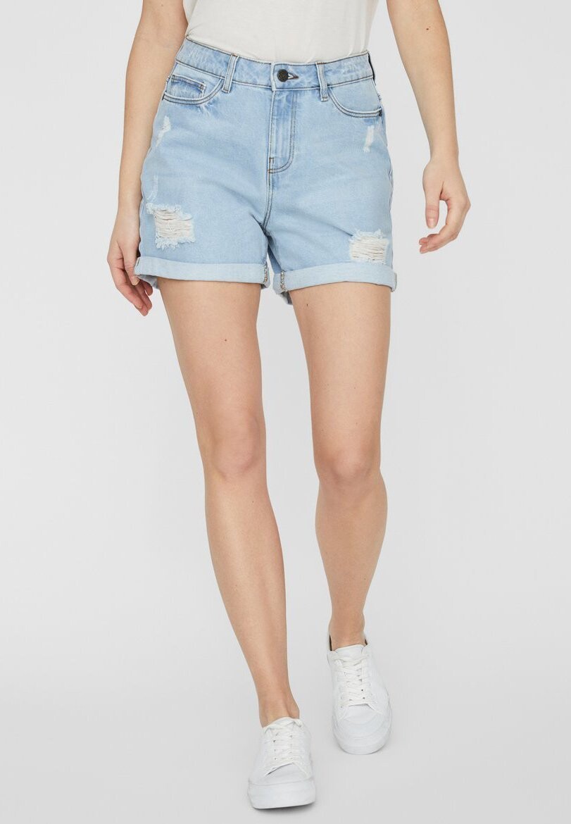 

Джинсовые шорты Noisy May, цвет light blue denim