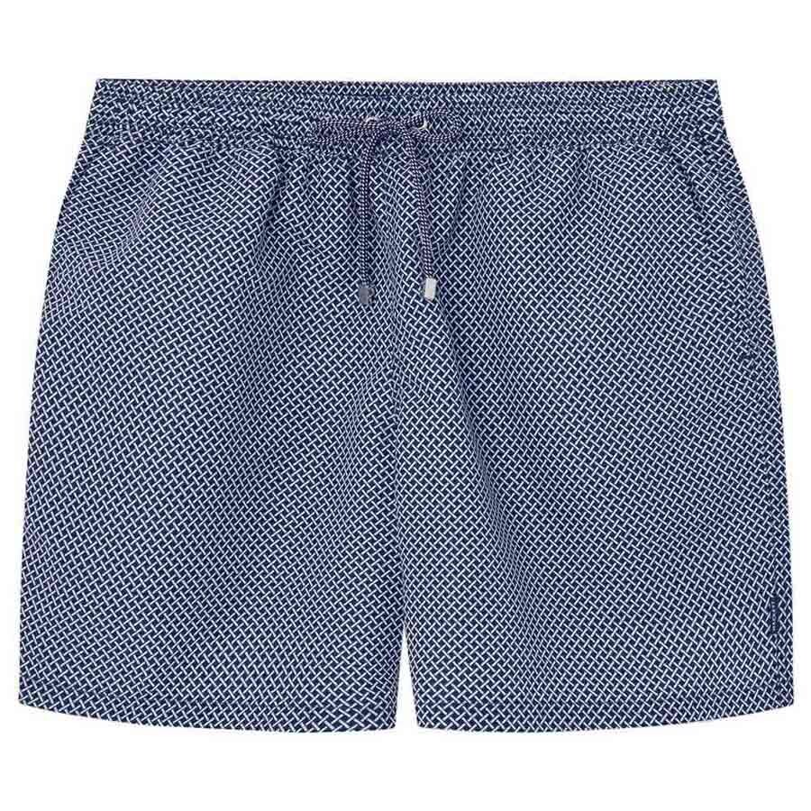 

Шорты для плавания Hackett Grid Tailored, синий