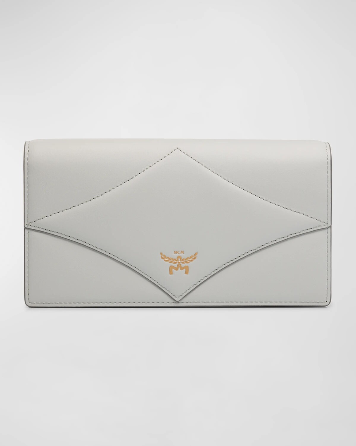 

Кожаный кошелек Diamond на цепочке MCM, цвет Ice Grey