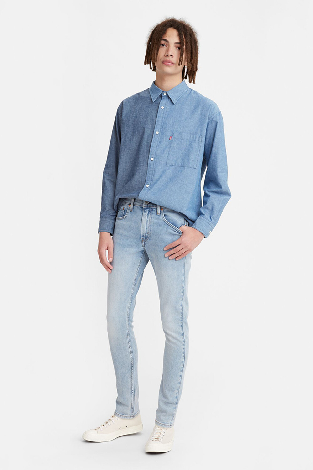 

Джинсы - Синий - Бойфренд Levi's, синий