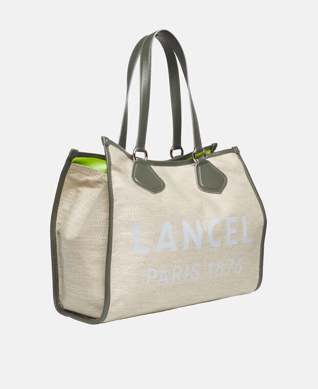 

Сумка шоппер Lancel, естественный