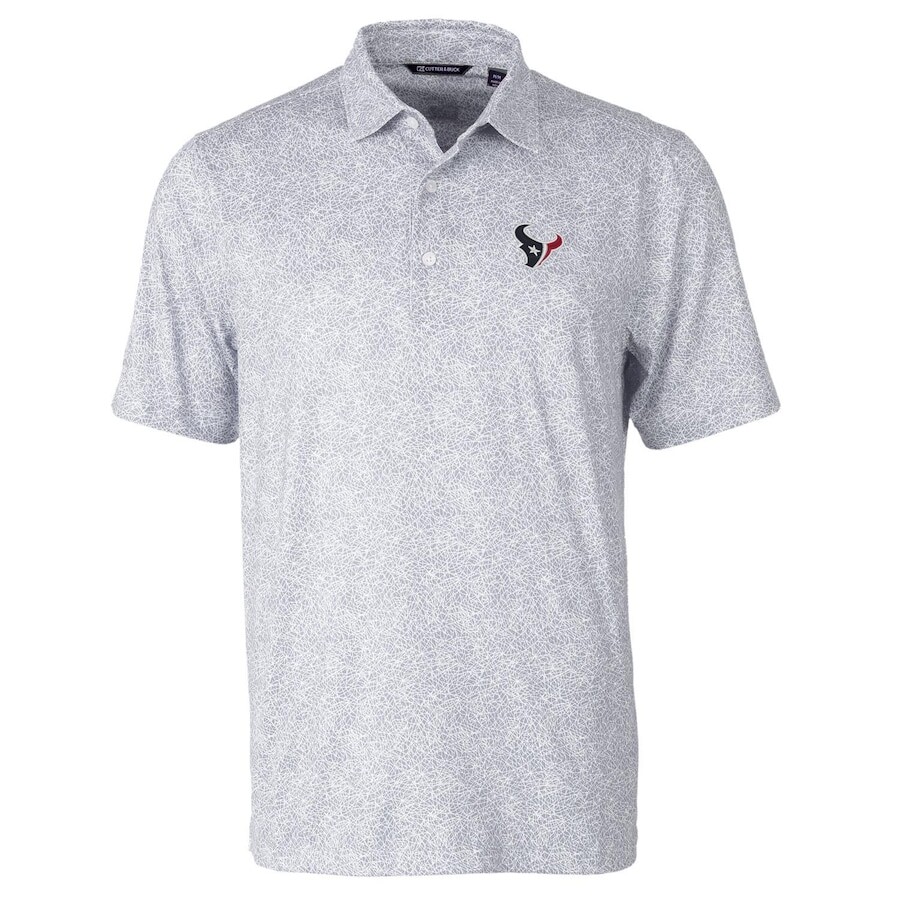 

Поло с коротким рукавом Cutter & Buck Houston Texans, серый