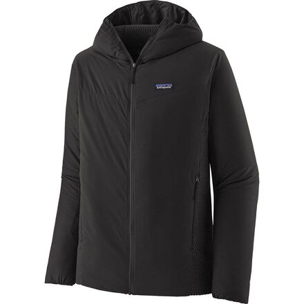 Утепленная куртка с капюшоном Nano-Air Light Hybrid мужская Patagonia, черный
