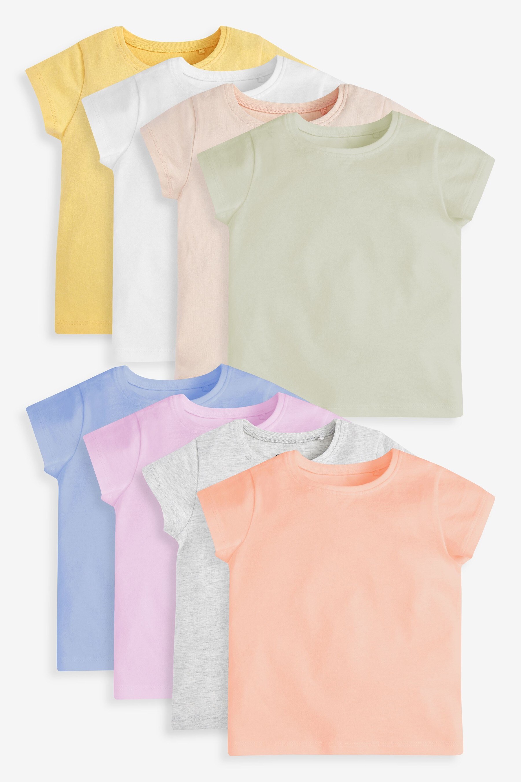 цена Комплект из 8 хлопковых футболок Next