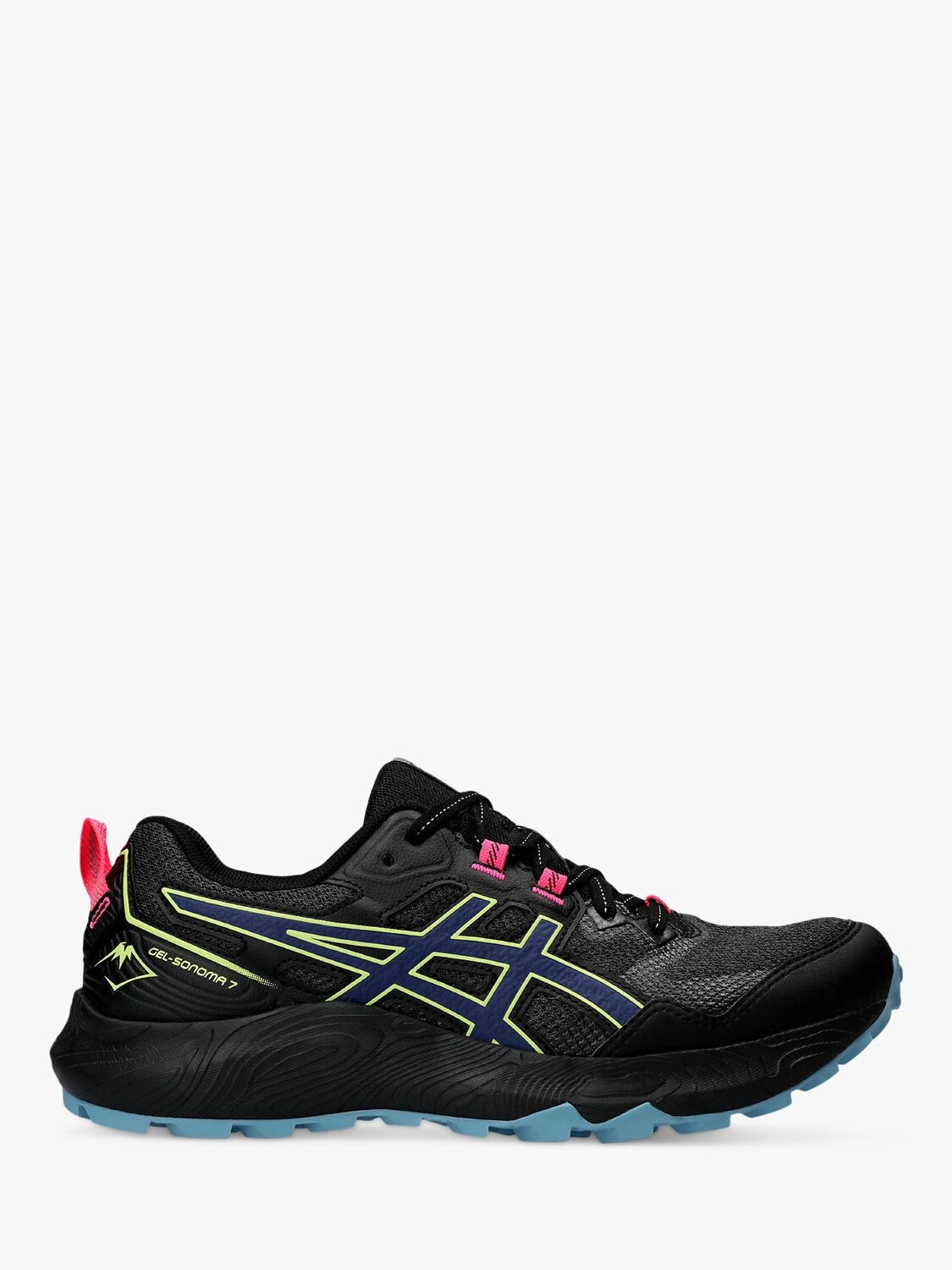 

Женские кроссовки для трейлраннинга ASICS GEL-SONOMA 7, черный/Deep Ocean
