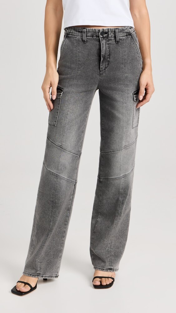 

Джинсы L'AGENCE Brooklyn HR Utility Wide Leg