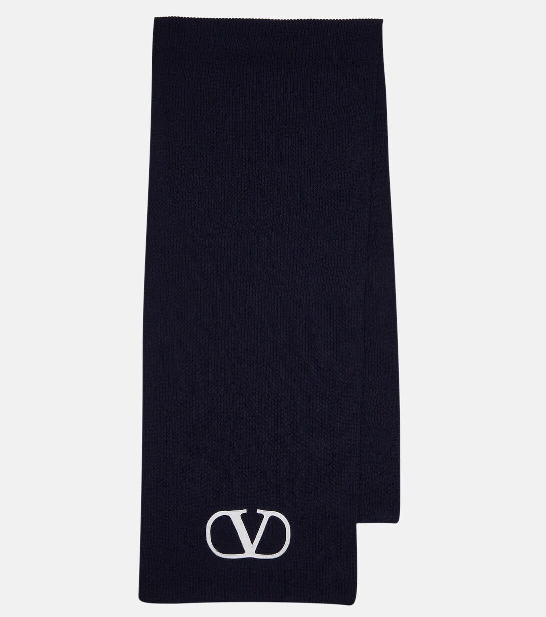 

Шарф из натуральной шерсти VLogo Valentino, черный