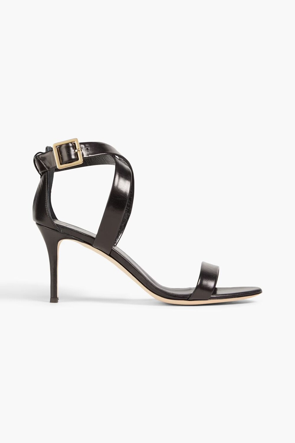 

Кожаные сандалии Coline 80 Giuseppe Zanotti, черный