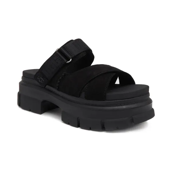 

Шлепанцы Washton с добавлением кожи Ugg, черный
