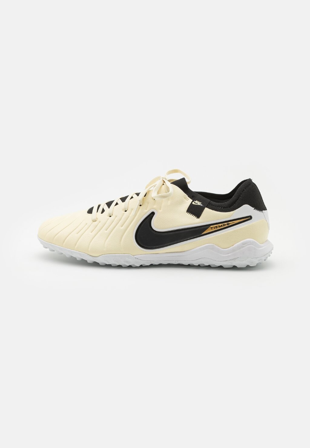 

футбольные бутсы с шипами Tiempo Legend 10 Pro Tf Nike, цвет lemonade/black/metallic gold coin