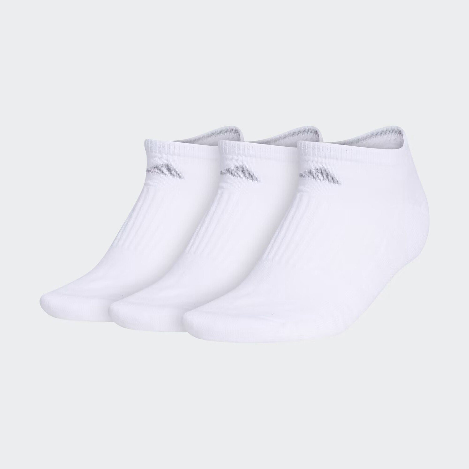 

Мягкие 3 носка-непоказателя 3 пары Adidas, цвет White/Clear Onix