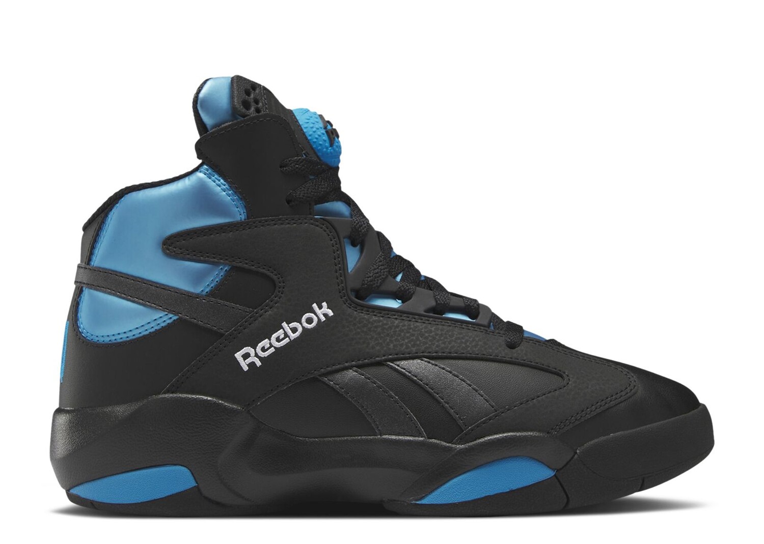 

Кроссовки Reebok Shaq Attaq 'Black Azure' 2023, черный