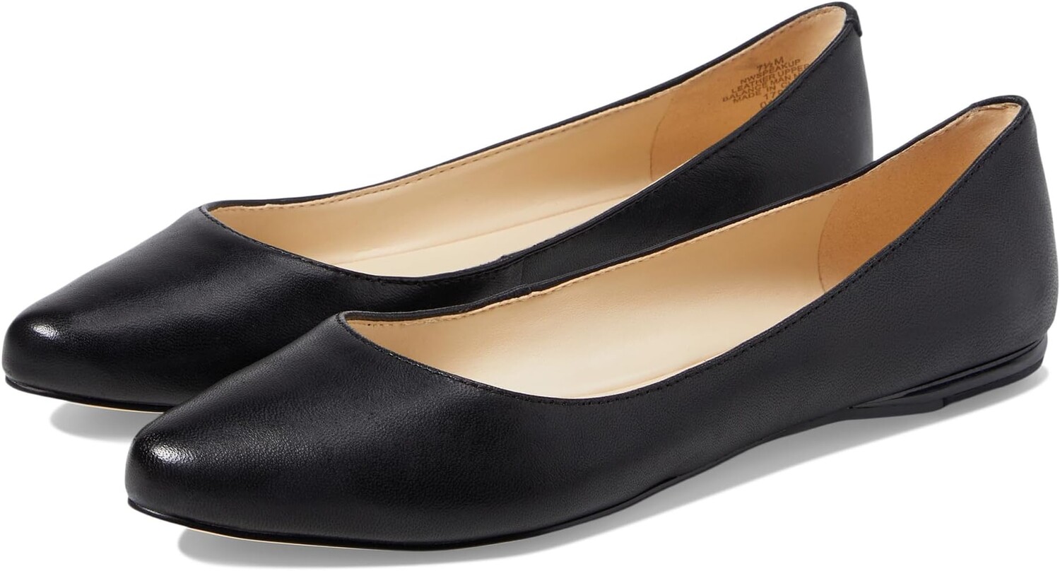 

Туфли на плоской подошве Nine West SpeakUp Flat, цвет Black Leather