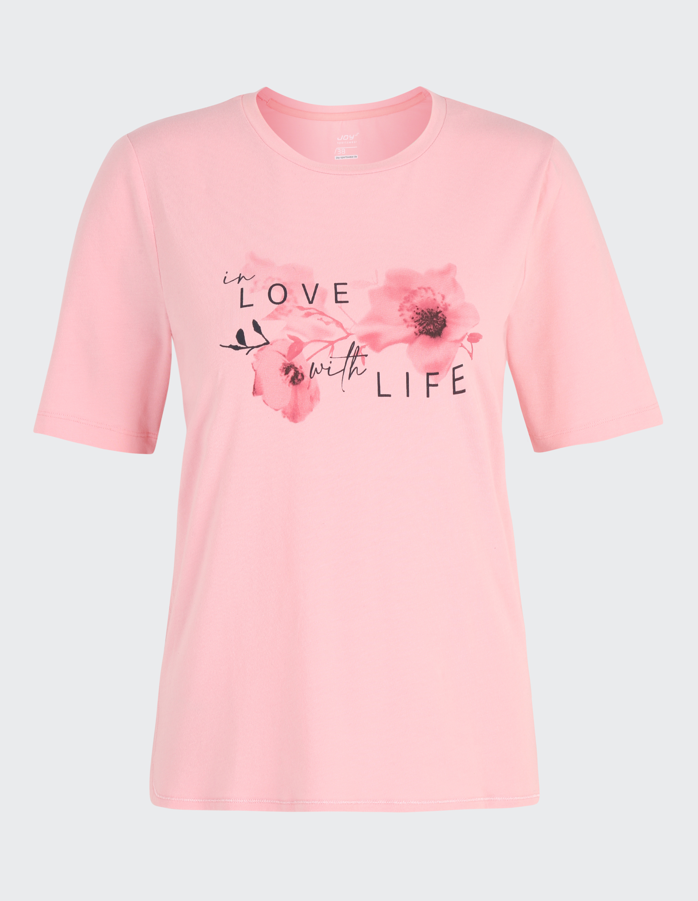Спортивная футболка Joy Sportswear Rundhalsshirt LUZIE, цвет peony pink