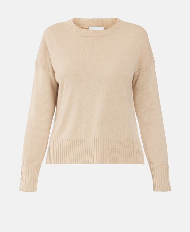 

Кашемировый пуловер FTC Cashmere, песочный