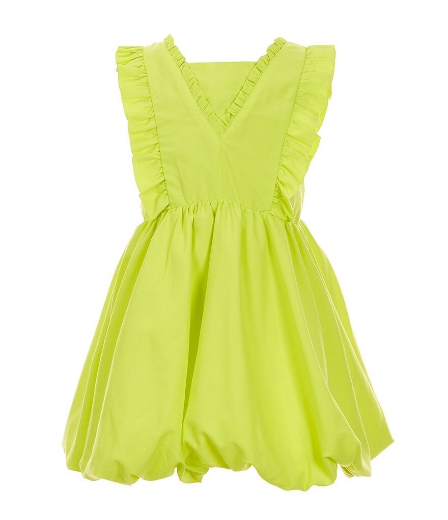 

Платье Babydoll Bubble Bubble для маленьких девочек 2T-6 лет Habitual, зеленый
