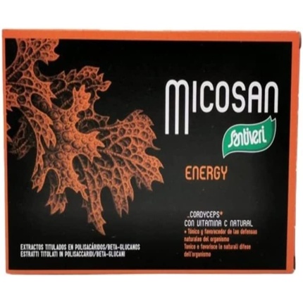 Пищевая добавка Micosan Energy, 40 капсул, Santiveri