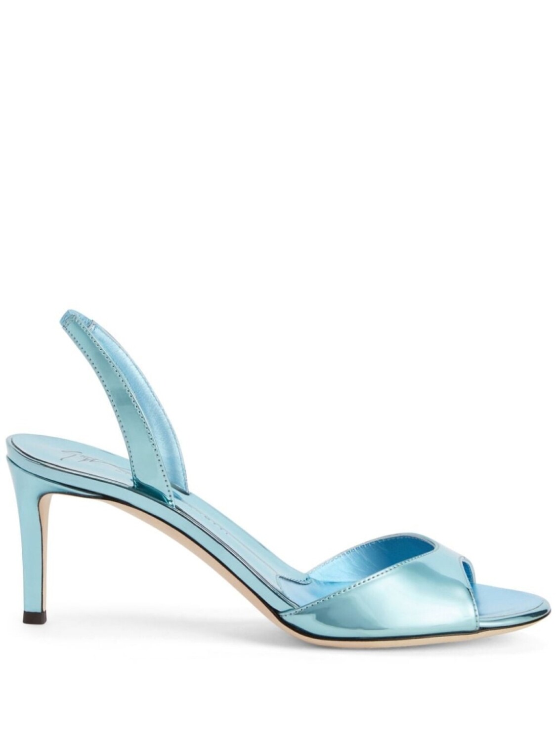 

Giuseppe Zanotti босоножки Lilibeth 70 с ремешком на пятке, синий