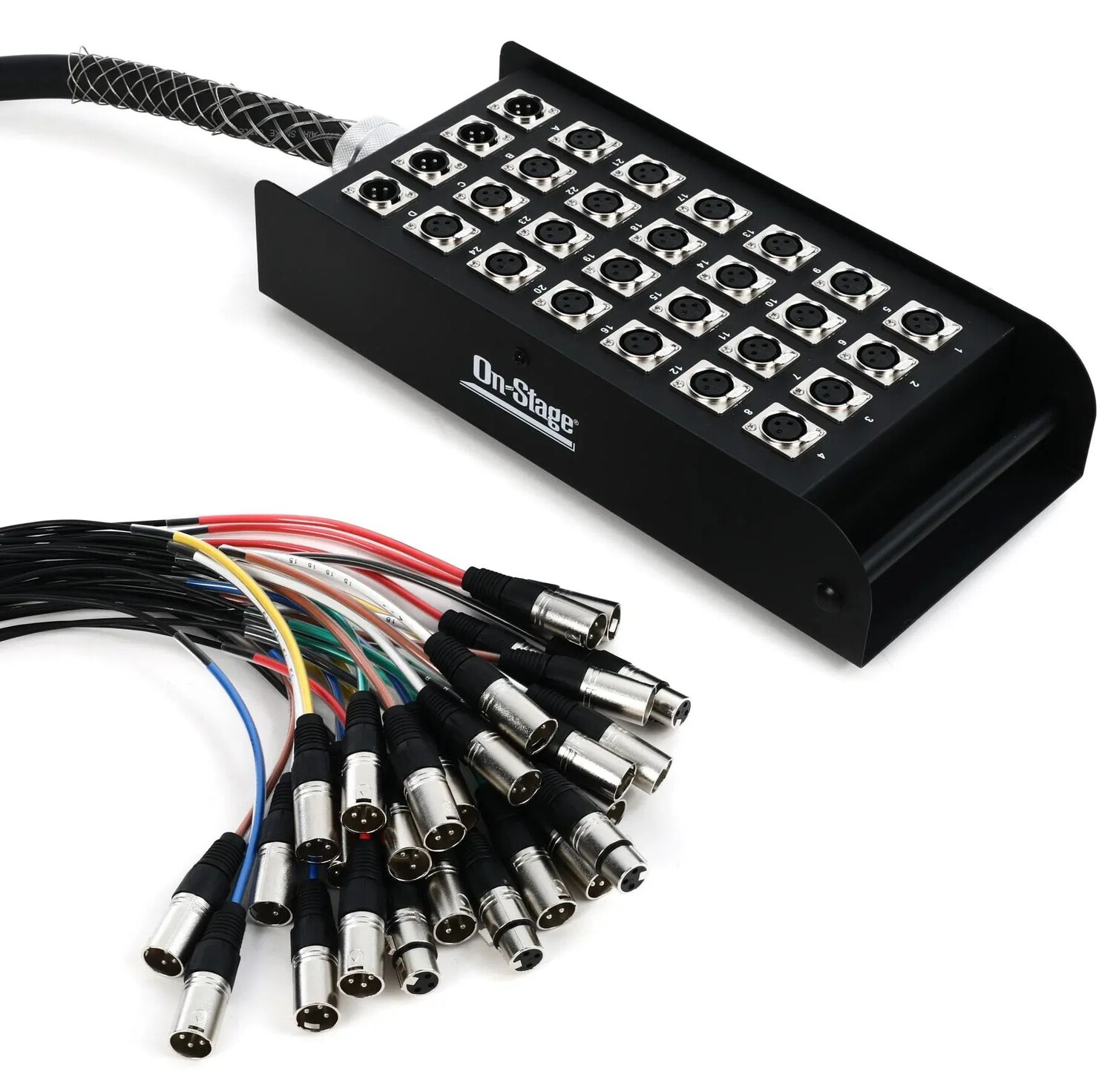 

На сцене SNK24450V2 24x4 XLR Stage Snake — 50 футов