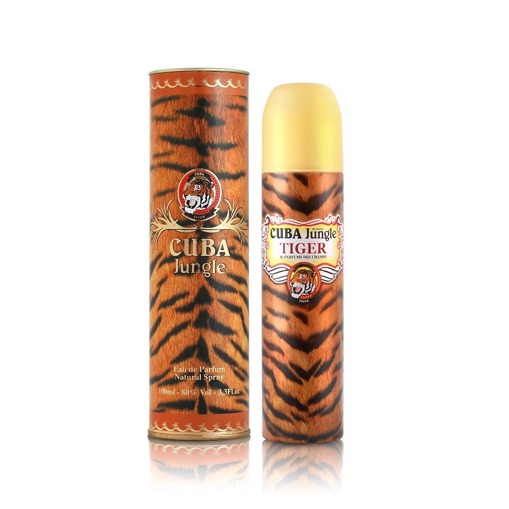 Духи Cuba Jungle Tiger Eau De Parfum Spray Cuba Original, 100 мл