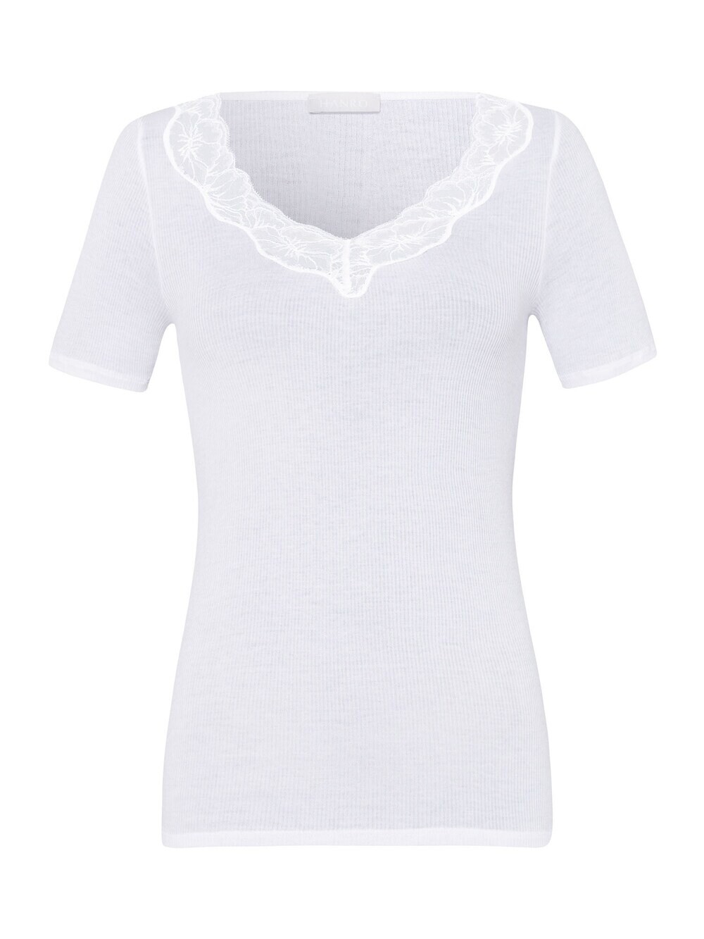 

Майка Hanro Lace Delight Kurzarm, белый