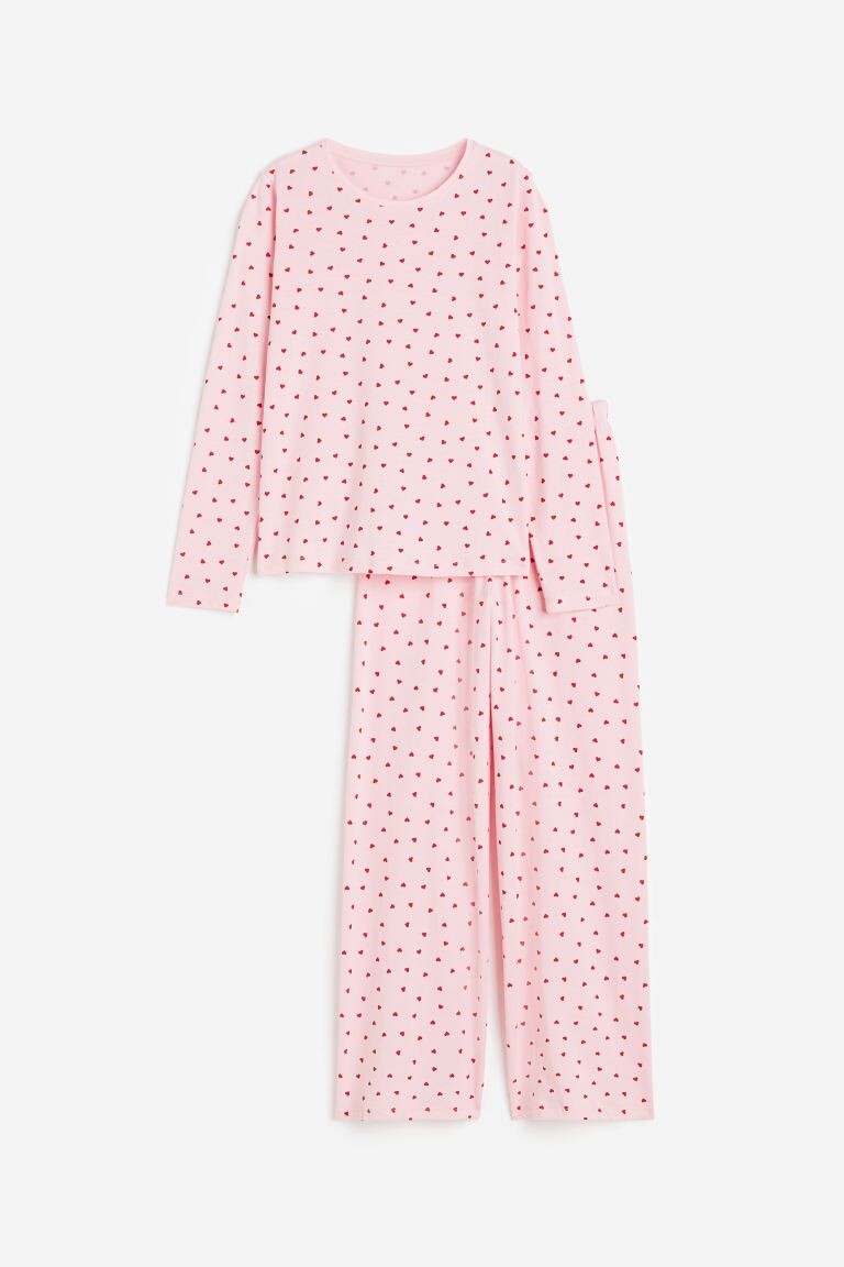 

Пижама из хлопкового джерси H&M