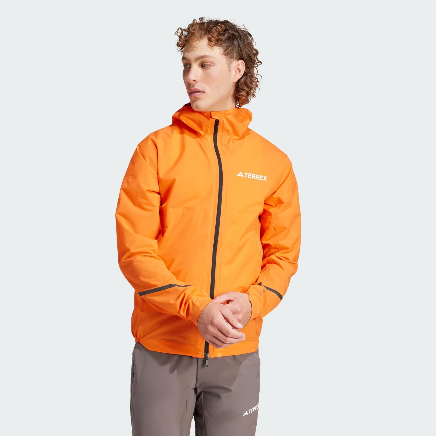 

Куртка Terrex Xperior 2.5L Light Rain.Rdy Adidas, цвет Semi Impact Orange