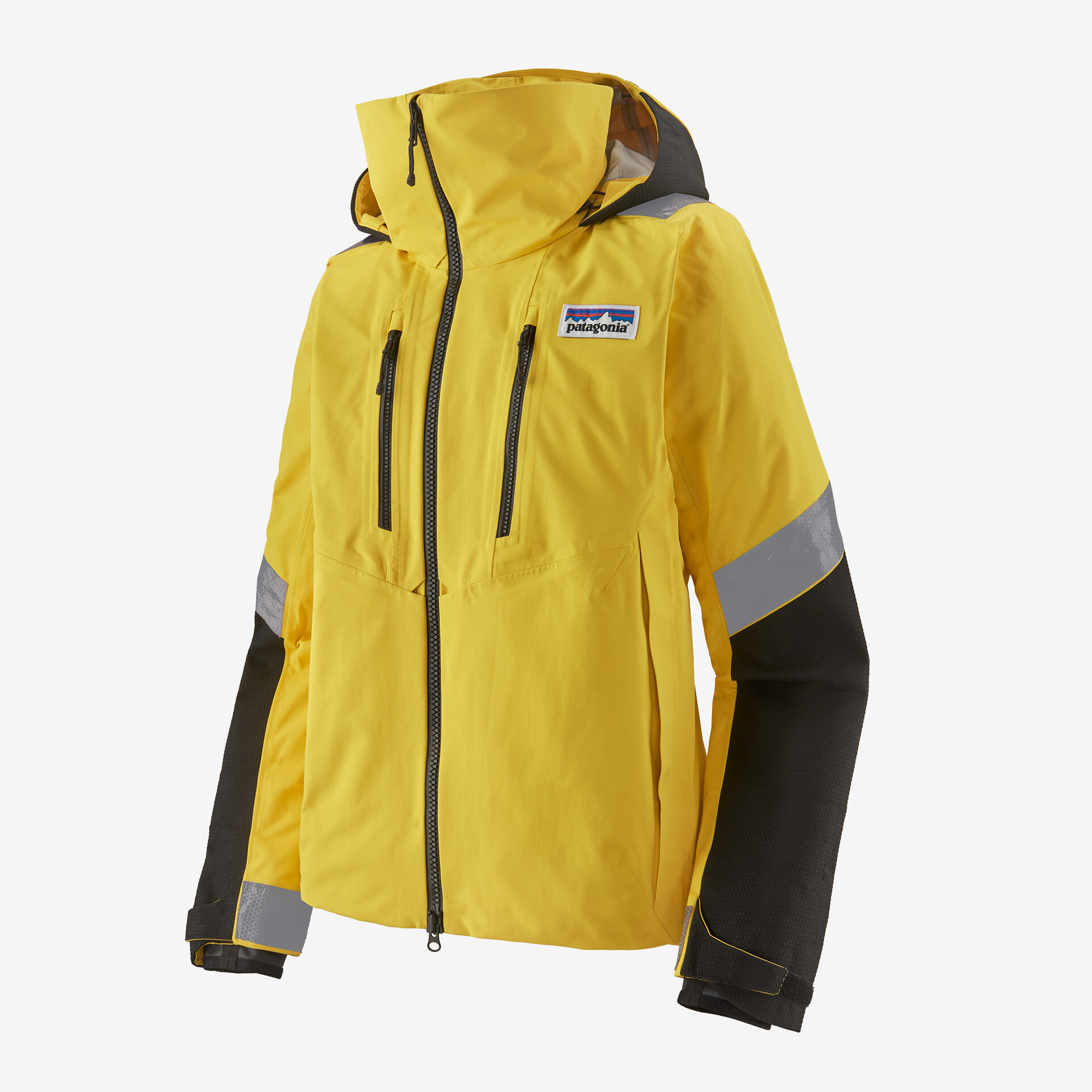 цена Женская куртка для непогоды для большой воды Patagonia, цвет Storm Yellow